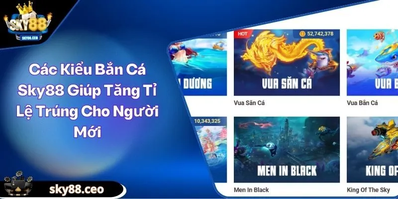 các kiểu bắn cá