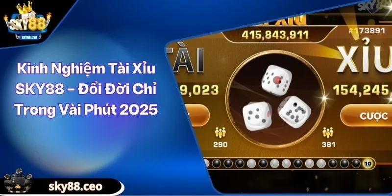 kinh nghiệm tài xỉu